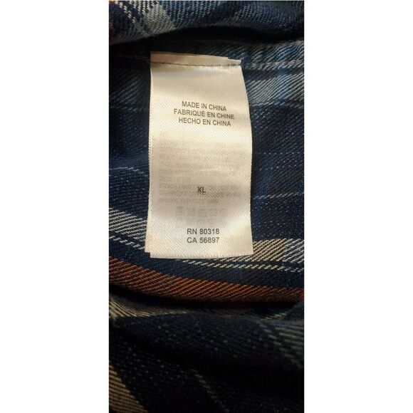 Humboldt Workwear Lucky Brand Button Front Shirt Size XL. - Picture 6 of 9